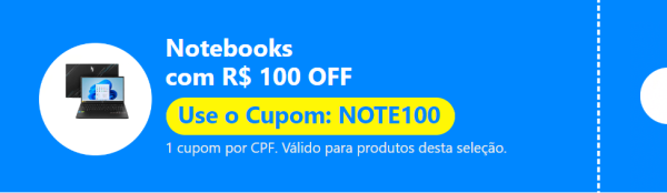 Cupom Note100